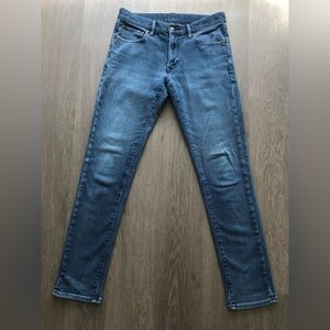 UNIQLO HEATTECH MEN Slim Fit Zip Fly Jeans